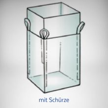 Big-Bag mit Schürze